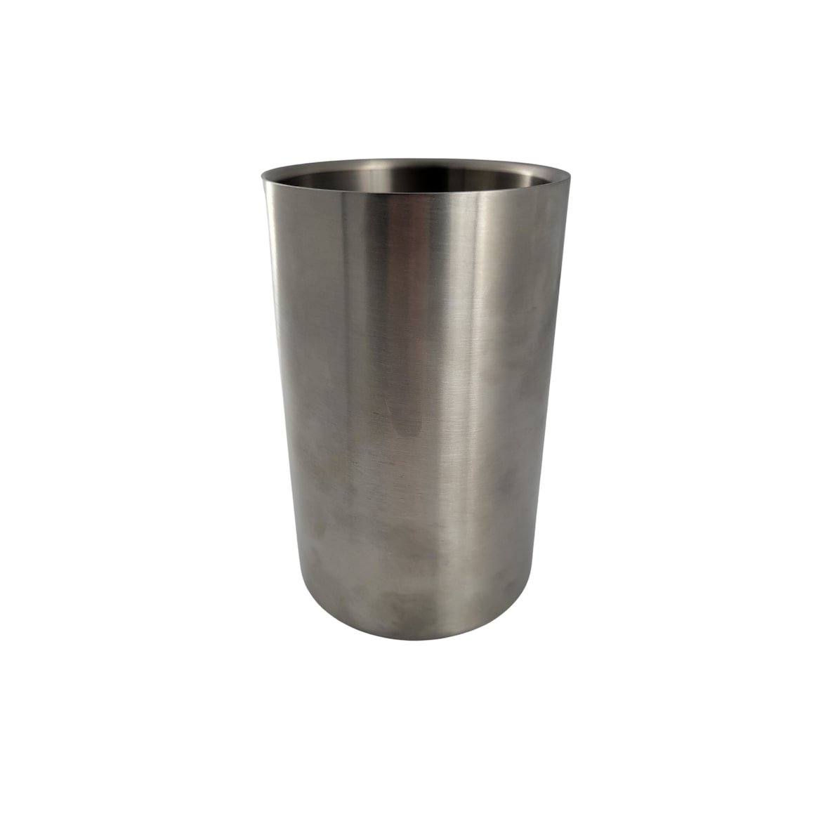 METRO Professional Secchiello per vino, acciaio inox, Ø 11.8 cm, altezza: 18.7 cm, a doppia parete, lavabile in lavastoviglie, argento