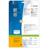 thumbnail of PREMIUM Herz-Etiketten A4, Ø 60 mm, weiß, permanent haftend