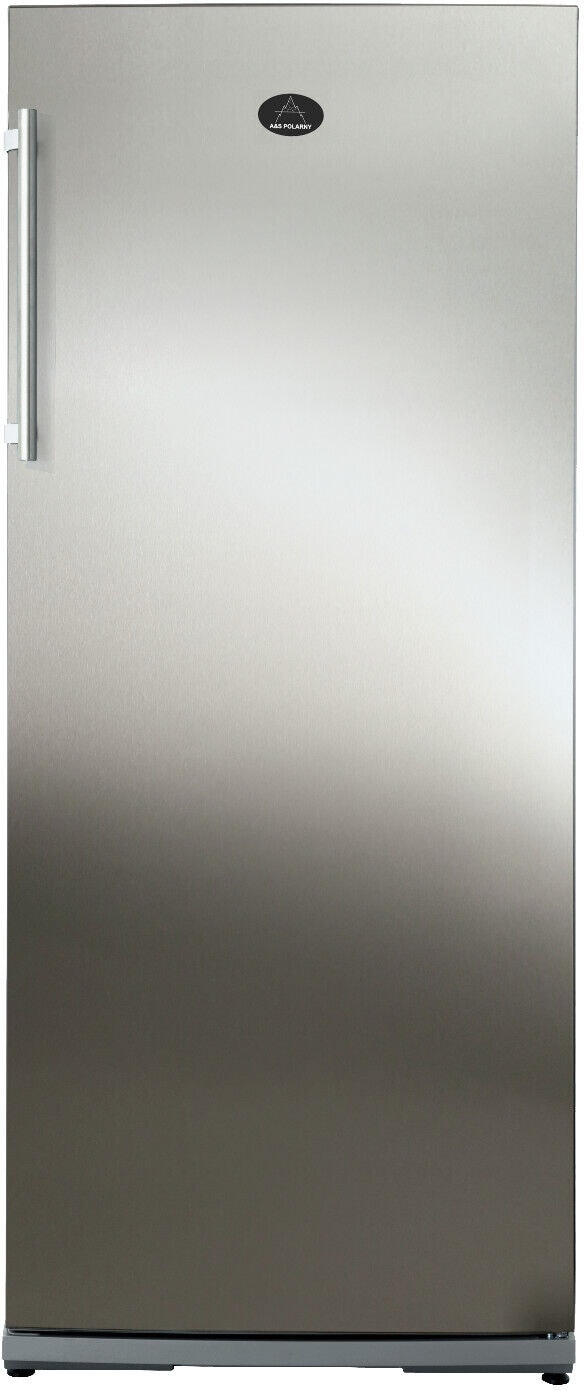 Gastro Tiefkühlschrank Gefrierschrank Lagergefrierschrank 215 L 600x650x1450mm -18/-26°C silber