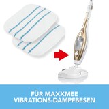 thumbnail of MAXXMEE Bodentuch für Dampfbesen Vibration - 2er-Set - weiß