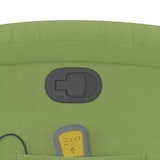 thumbnail of vidaXL Massagesessel Hellgrün Samt