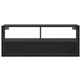 thumbnail of vidaXL TV-Schrank Schwarz 100x31x39,5 cm Holzwerkstoff und Metall