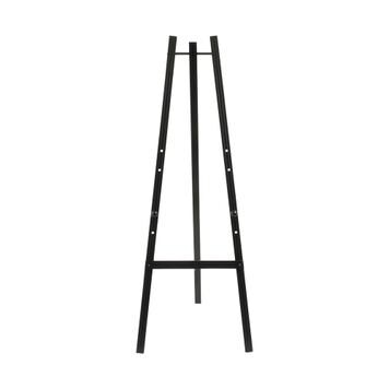 Chevalet "Easel" noir - 610 x 1650 mm - bois -