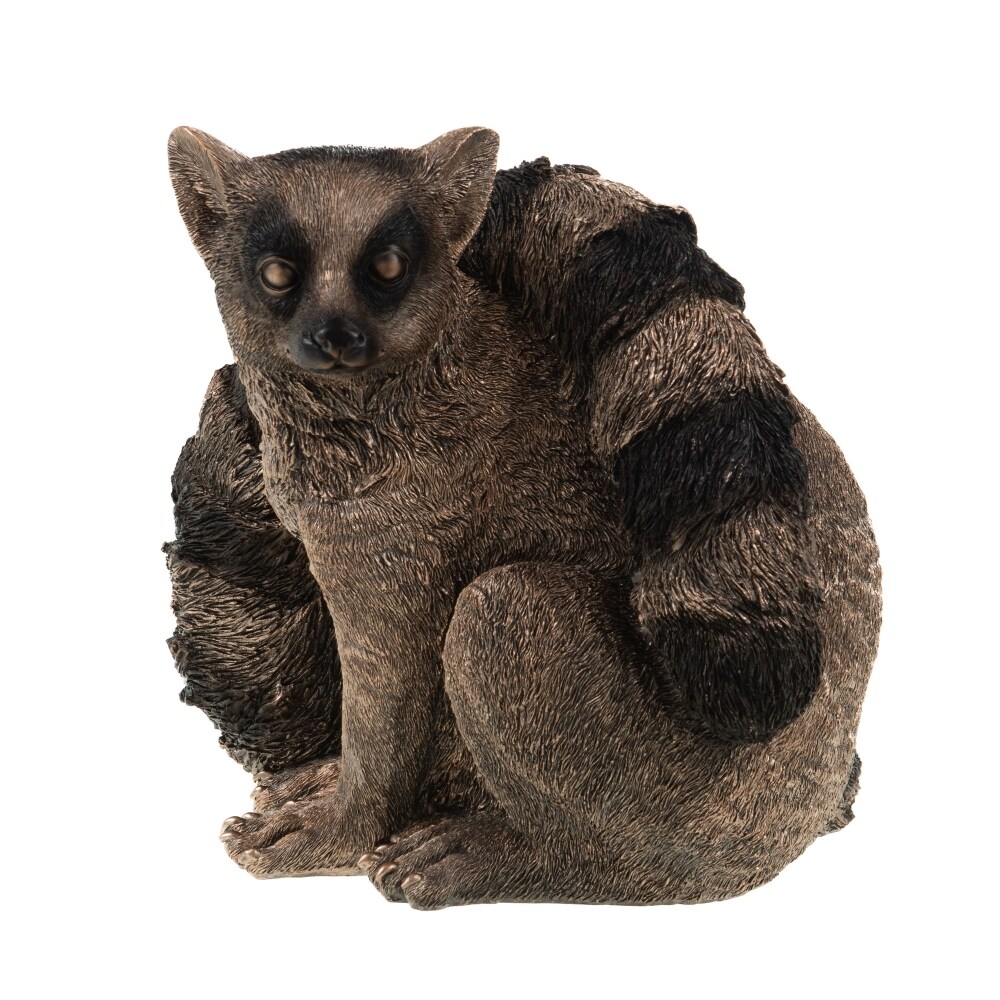 Lémurien 27.50 cm -  Marron Autre Résine Amadeus 30x18 cm