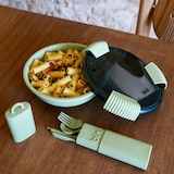 thumbnail of Kit de couverts Nomade vert -  Autre forme Bio-composite Bini 21.00x5.00 cm