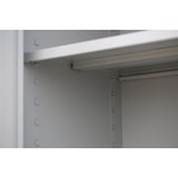 thumbnail of Stahl-Aktenschrank Kolloss Metallschrank abschließbar Büroschrank Stahlschrank 195 x 120 x 60cm Grau/Anthrazit 530388