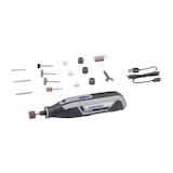 thumbnail of Mini Outil Multifonctions Sans Fil Dremel 7760-15 - Batterie Li-ion 3,2v Livre Avec 15 Accessoires