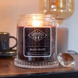 thumbnail of Black Velvet Duftkerze Candle Brothers, Kerze im Glas, 2 Dochte, 510g, 100h Brenndauer, Raumduftkerze