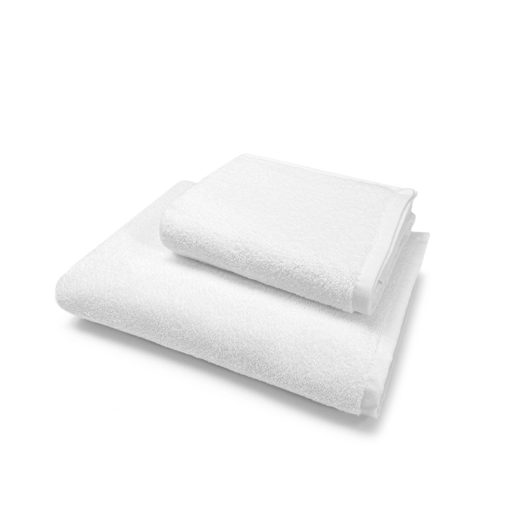 Pack 6 Toallas 100% Algodón Blancas Hostelería  500 gr Lisa | Ducha 70x140 cm – ITEXA