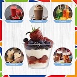 thumbnail of DayBays 200 Stk. Smoothie Becher 200ml Ø95mm Shakebecher 0,2L transparent RPET