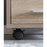 thumbnail of Rollcontainer Sonoma 33 x 63 x 38 cm Holz Schubladenschrank Schreibtisch, Büro Schrank mit 5 Schubladen, Container Rollschrank klein Standcontainer