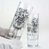 thumbnail of Verres à Vodka Motif la Mignonne Maïdalä  X 6   Everyverre