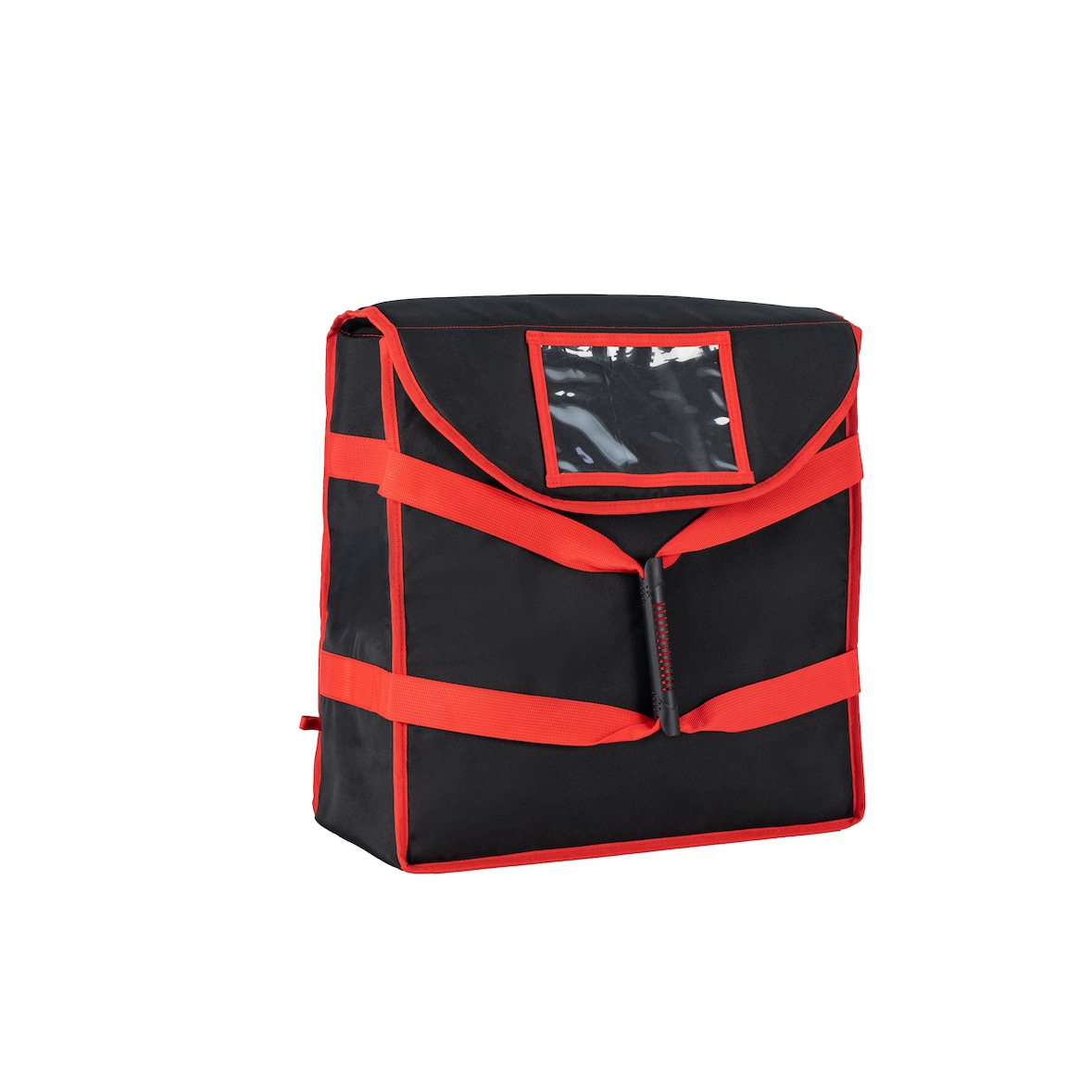 METRO PROFESSIONAL Bolsa para pizza, plástico, 44.5 x 47 x 19.5 cm, 40 L, negro/rojo