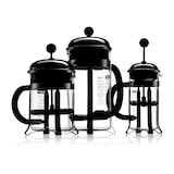 thumbnail of Cafetière Chambord 3 tasses en inox -  35.00 cl Transparent / Cristal Rond Verre Bodum 7.50x13.50 cm