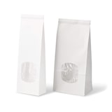 thumbnail of Greenbox - Bolsa tipo bloque con ventana M, 11,5 x 7 x 24,5 cm, lámina de PP, blanca, cinta con clip, papel kraft, 400 unidades.