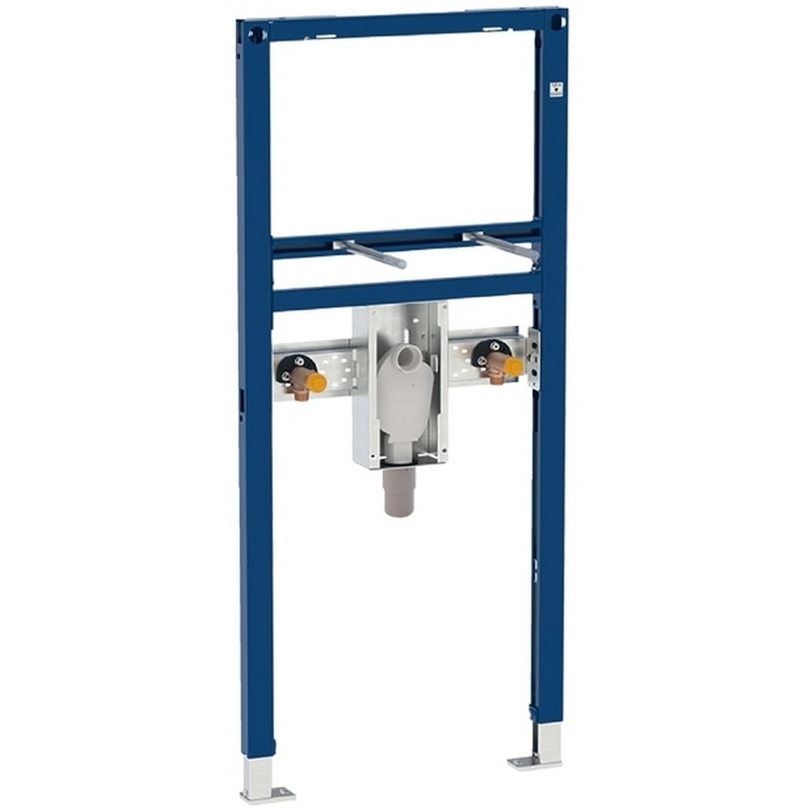 Geberit Duofix Waschtisch-Element mit Unterputz-Geruchverschluss, barrierefrei, für Einlocharmatur,