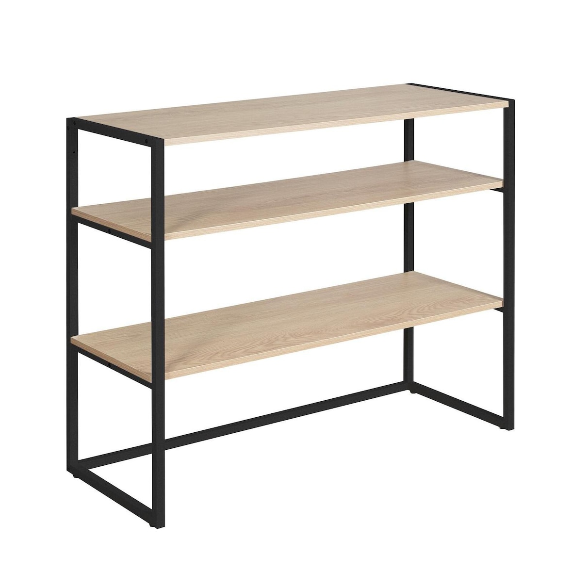 Portant vêtements KADRA sous combles étagères 100x85cm