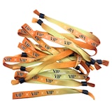 thumbnail of CombiCraft Textiel Polsbandjes VIP Goud - 100 stuks