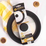 thumbnail of Tapa de sartén, ollas, cacerolas multidiámetro Universal con Borde de Silicona y Cristal con válvula de Vapor – Duroteck