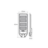 thumbnail of 150W LED-Solar Straßenleuchte Straßenlaterne Solarleuchte für Außen mit Fernbdienung 6500K