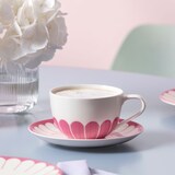 thumbnail of Villeroy & Boch Fleur Couleur Cappuccinotasse mit Untertasse 300 ml - Cassis
