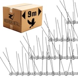 thumbnail of 9 Meter Duivenwering met RVS Spikes en Kunststof Basis - Duivenstrips Vogelwering Duivenafweer