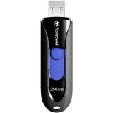 thumbnail of Transcend 256GB JetFlash 790 USB 3.1 Pen Drive, Capless, Black