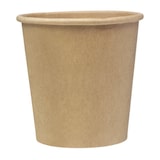 thumbnail of MONOUSO - Papieren Beker Kraft-Kraft 4Oz/120ml Ø6,2cm (50 Stuks)