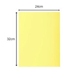 thumbnail of Exacompta - Réf. 330005E - Carton de 500 chemises rigides SUPER 210 g/m2 - dim 24 x 32cm pour A4 - couleur canari