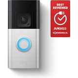 thumbnail of Ring Battery Doorbell Plus Schwarz, Nickel