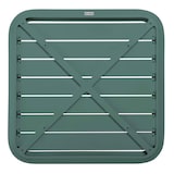 thumbnail of Plateau de table 70x70 cm en aluminium vert foncé Almada - Oviala