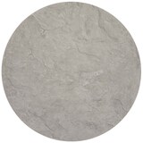 thumbnail of Tisch rund 60 cm weißes Bein und graue Betonbeschichtung