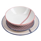 thumbnail of El Ganso - Juego 12 Vajilla (Plato Llano Ø27cm + Plato Hondo Ø20cm + Plato Postre Ø19cm)