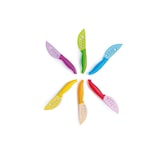 thumbnail of Excelsa lot de 6 couteaux à pizza Color acier 20x1,5x3,5 cm multicolor