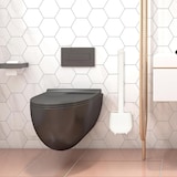thumbnail of WELL HOME - Set aus 3 WC-Bürsten aus TPR und thermoplastischem Gummi, Weiß