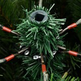 Ein Teil eines künstlichen Weihnachtsbaums.