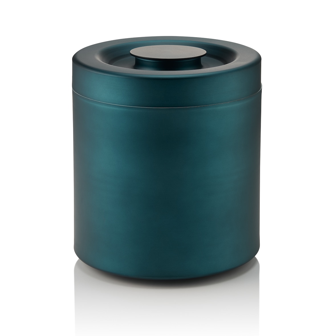 Eisbox NOCTURN, Ø 18,5 cm, Höhe 21 cm, blau matt, Aluminium, Polystyrol