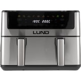 thumbnail of Heißluftfritteuse 10L 2600 W mit LCD-Anzeige, Mini Backofen