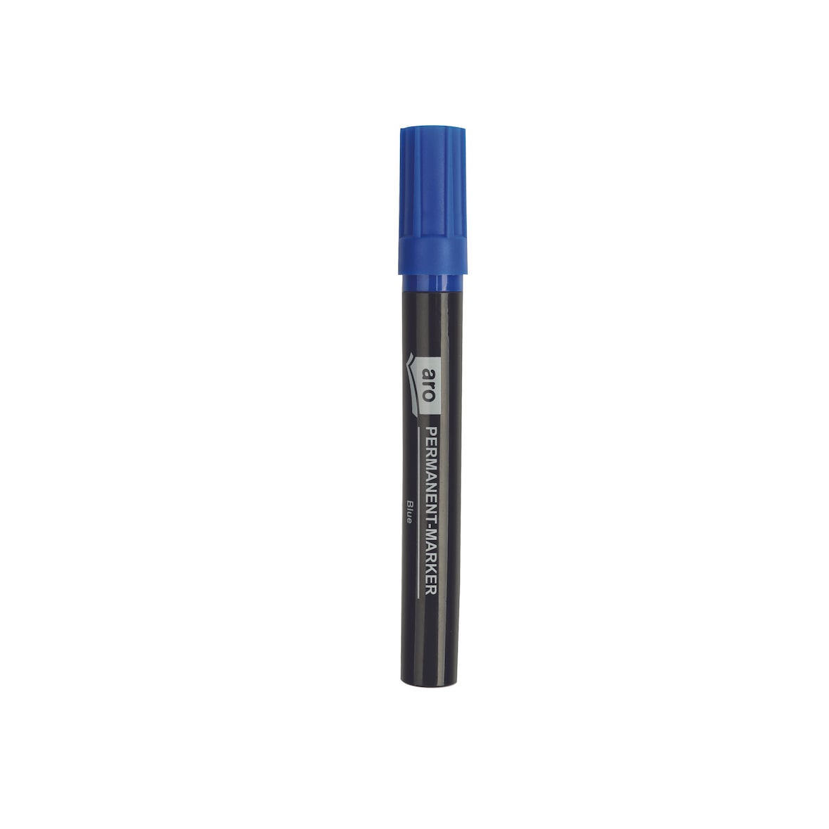 aro Permanent marker, blauw, ronde punt, lijndikte: 1-4 mm, watervast, 12 stuks