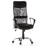 thumbnail of Bürostuhl / Chefsessel ARTON 20 Netz / Kunstleder schwarz Chrom hjh OFFICE