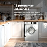 thumbnail of EVVO Lavadora 6 kg carga frontal Terra K6, 1000 rpm, Clase energética A, 44 cm de fondo, Libre instalación, Blanco