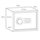 thumbnail of Safe / Tresor SAFE COMPACT 27l mit LCD Display schwarz hjh OFFICE