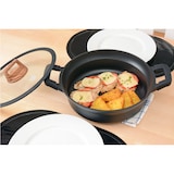 thumbnail of GRÄWE Servierpfanne 28 cm mit Glasdeckel, Serie Alu-Line