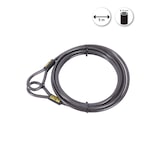 thumbnail of METRO PROFESSIONAL Cabo de segurança, aço/PVC, 5 m, 2 anéis, preto