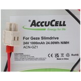 thumbnail of Nachbau Akku passend für die Geze Slimdrive 24V 900mAh NiMH AkkuPack 106863, 25020