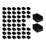 thumbnail of PROREGAL 48x Leitfähige Sichtlagerbox 3.0 | HxBxT 12,5x14,5x23,5cm | 2,8 Liter | ESD, Sichtlagerbehälter, Sichtlagerkasten