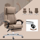thumbnail of Vinsetto silla de oficina giratoria con 6 puntos de masaje vibratorio silla escritorio reclinable con altura ajustable control remoto 65x61x108-118 cm