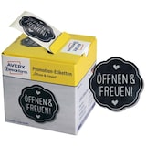 thumbnail of AVERY Zweckform Promotion-Etiketten 'Danke', silber