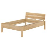 thumbnail of Metallfreies Massivholzbett Esche 140x200 hohe Sitzkante V-60.90-14KoR