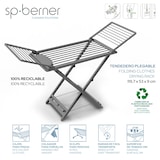 thumbnail of SP BERNER - Stendibiancheria pieghevole con ali